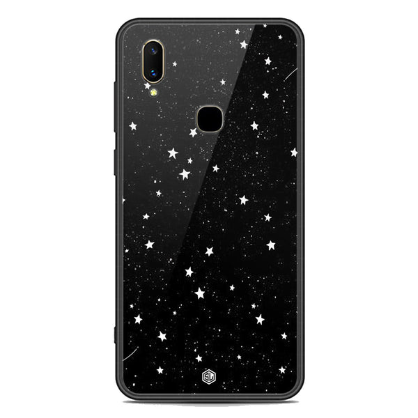 Space Series Soft Phone Case - Premium Glass Case - Design 4 - Vivo V11 Pro