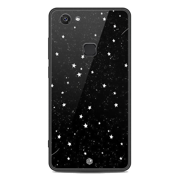 Space Series Soft Phone Case - Premium Glass Case - Design 4 - Vivo V7