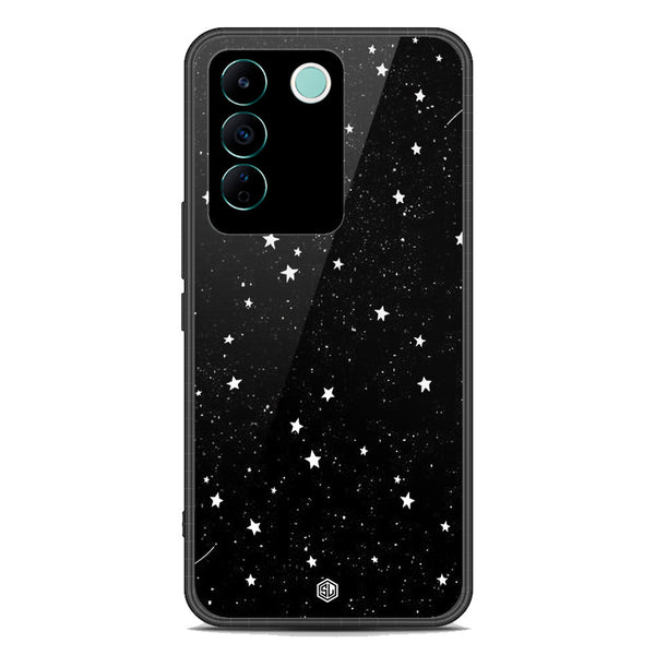 Space Series Soft Phone Case - Premium Glass Case - Design 4 - Vivo S16e