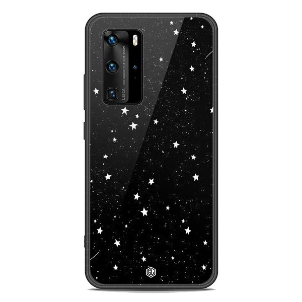 Space Series Soft Phone Case - Premium Glass Case - Design 4 - Huawei P40 Pro