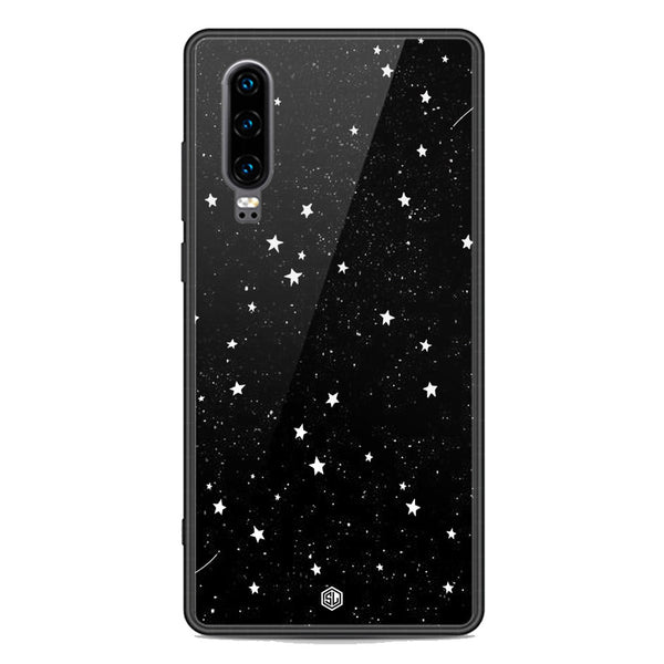 Space Series Soft Phone Case - Premium Glass Case - Design 4 - Huawei P30