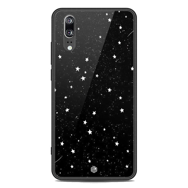 Space Series Soft Phone Case - Premium Glass Case - Design 4 - Huawei P20