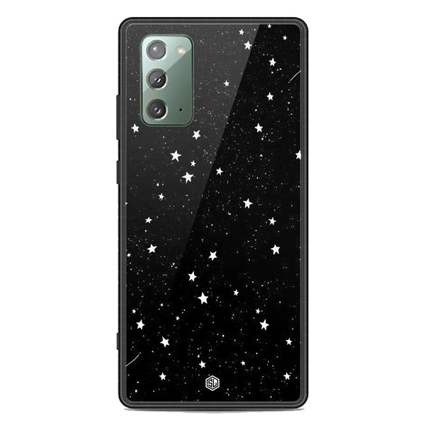 Space Series Soft Phone Case - Premium Glass Case - Design 4 - Samsung Galaxy Note 20