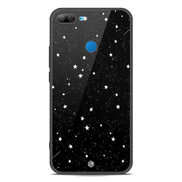 Space Series Soft Phone Case - Premium Glass Case - Design 4 - Huawei Honor 9 Lite