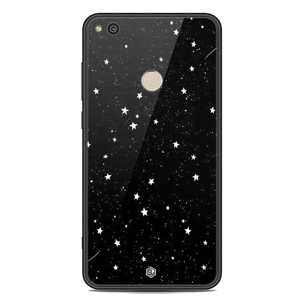 Space Series Soft Phone Case - Premium Glass Case - Design 4 - Honor 8 Lite