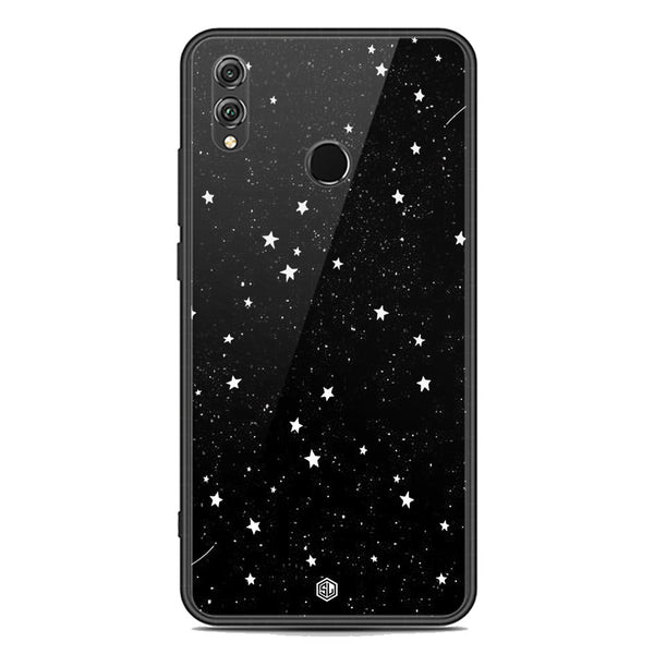 Space Series Soft Phone Case - Premium Glass Case - Design 4 - Huawei Honor 8X