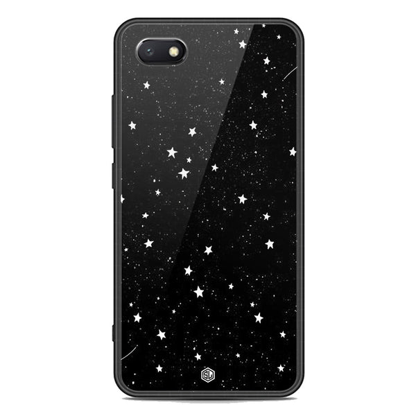 Space Series Soft Phone Case - Premium Glass Case - Design 4 - Huawei Honor 7S