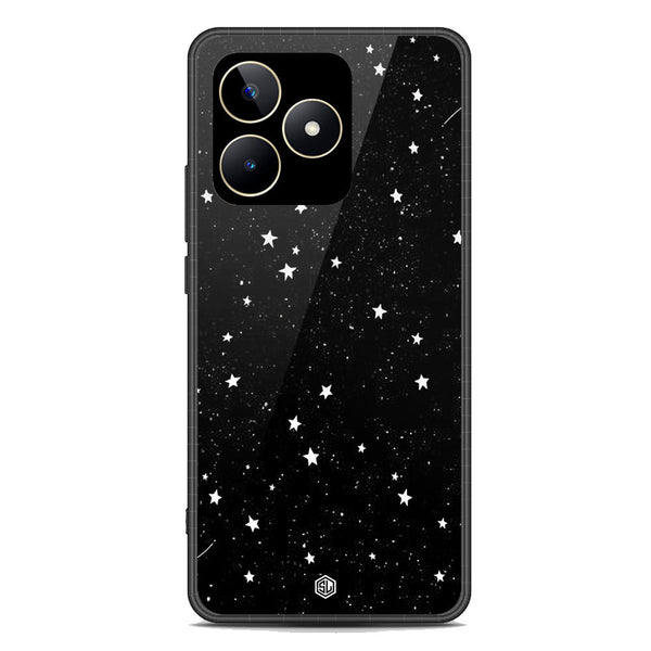 Space Series Soft Phone Case - Premium Glass Case - Design 4 - Realme C53