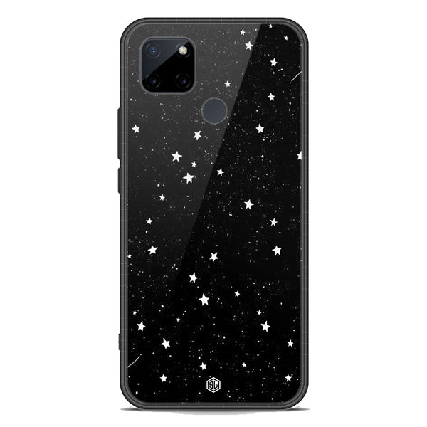 Space Series Soft Phone Case - Premium Glass Case - Design 4 - Realme C25Y