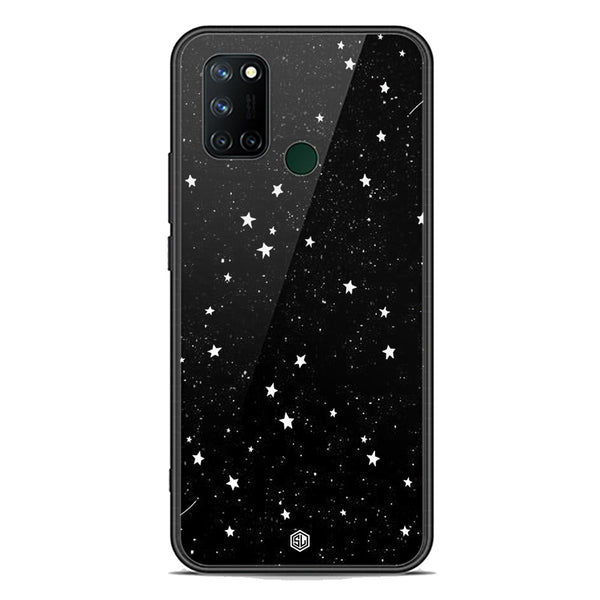 Space Series Soft Phone Case - Premium Glass Case - Design 4 - Realme C17