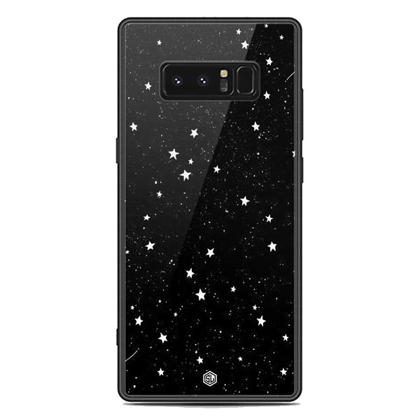 Space Series Soft Phone Case - Premium Glass Case - Design 4 - Samsung Galaxy Note 8