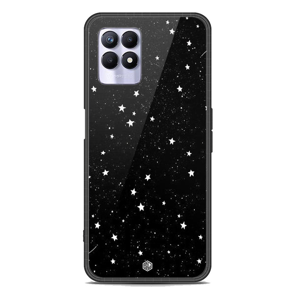 Space Series Soft Phone Case - Premium Glass Case - Design 4 - Realme 8i