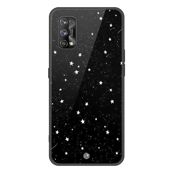 Space Series Soft Phone Case - Premium Glass Case - Design 4 - Realme 7 Pro