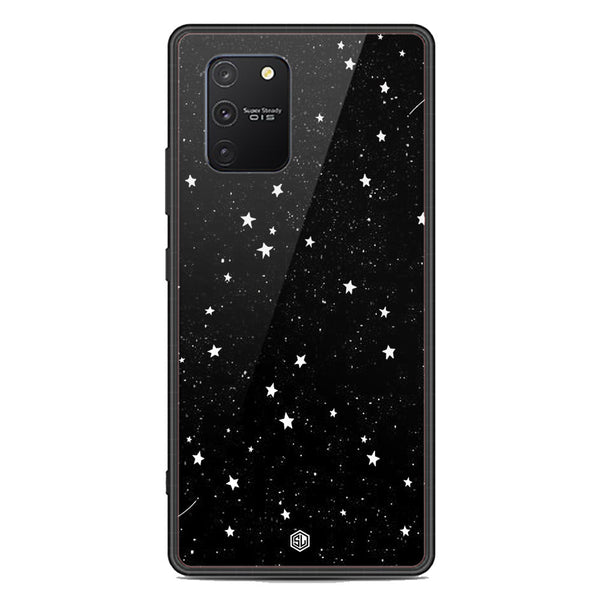 Space Series Soft Phone Case - Premium Glass Case - Design 4 - Samsung Galaxy M80s