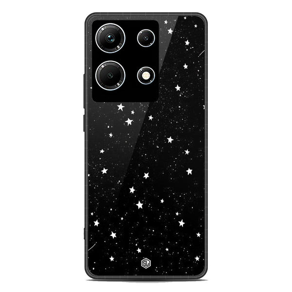 Space Series Soft Phone Case - Premium Glass Case - Design 4 - Infinix Note 30