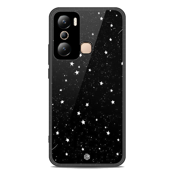 Space Series Soft Phone Case - Premium Glass Case - Design 4 - Infinix Hot 20i