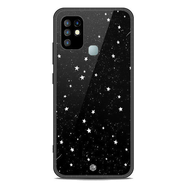 Space Series Soft Phone Case - Premium Glass Case - Design 4 - Infinix Hot 10