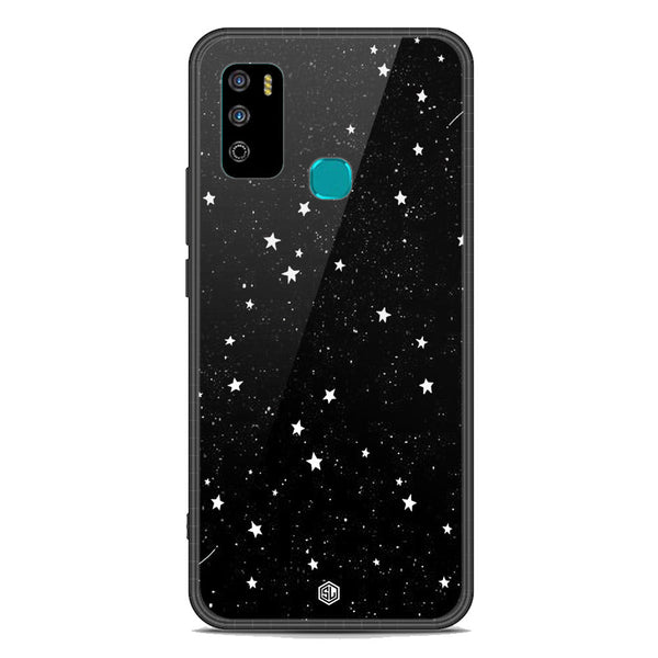Space Series Soft Phone Case - Premium Glass Case - Design 4 - Infinix Hot 9 Play