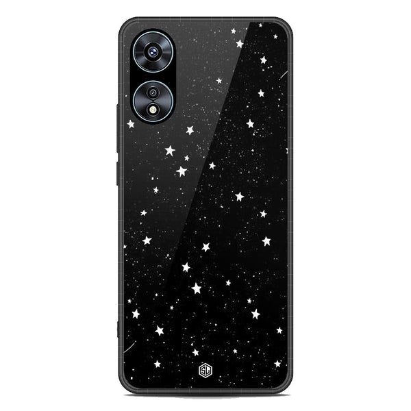 Space Series Soft Phone Case - Premium Glass Case - Design 4 - Oppo A78 4G
