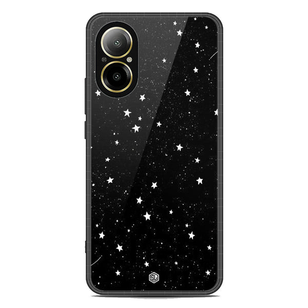 Space Series Soft Phone Case - Premium Glass Case - Design 4 - Realme C67 4G