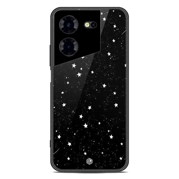 Space Series Soft Phone Case - Premium Glass Case - Design 4 - Tecno Pova 5 Pro