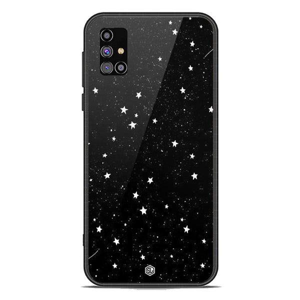 Space Series Soft Phone Case - Premium Glass Case - Design 4 - Samsung Galaxy M31s