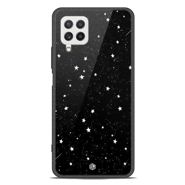 Space Series Soft Phone Case - Premium Glass Case - Design 4 - Samsung Galaxy M22