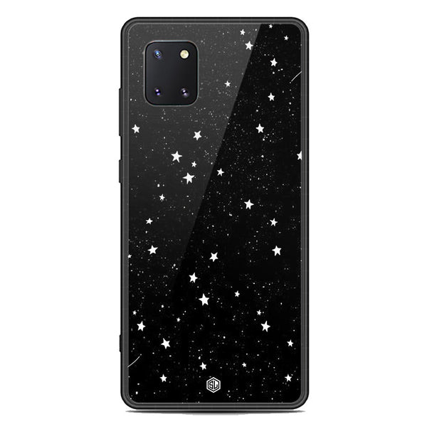 Space Series Soft Phone Case - Premium Glass Case - Design 4 - Samsung Galaxy A81