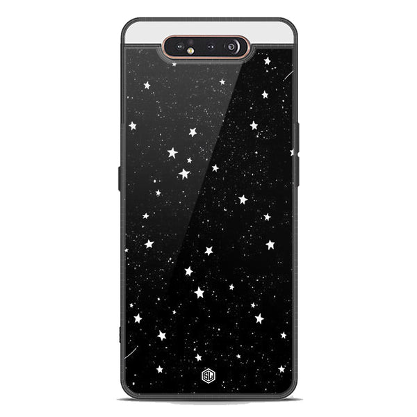 Space Series Soft Phone Case - Premium Glass Case - Design 4 - Samsung Galaxy A80