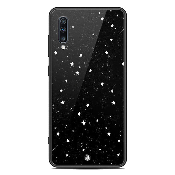 Space Series Soft Phone Case - Premium Glass Case - Design 4 - Samsung Galaxy A70