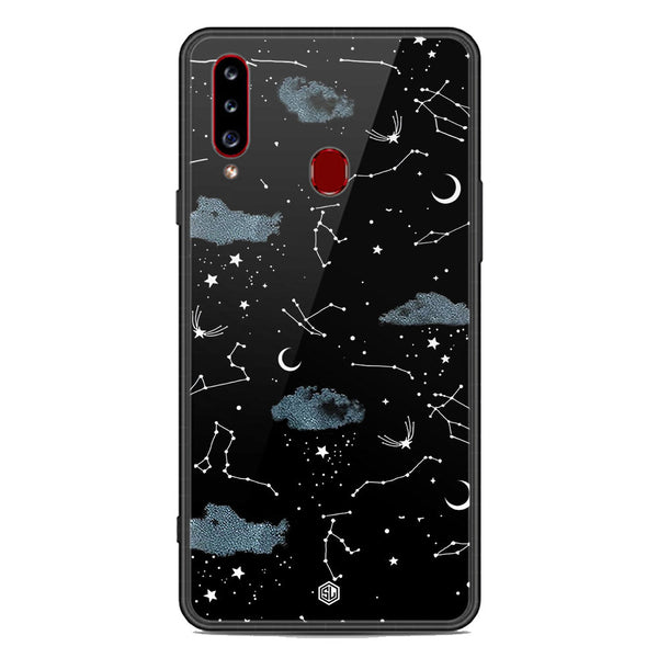 Space Series Soft Phone Case - Premium Glass Case - Design 5 - Samsung Galaxy A20s