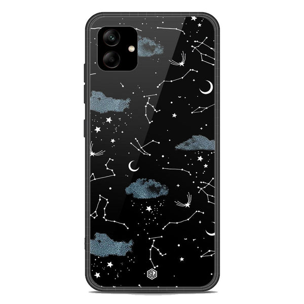 Space Series Soft Phone Case - Premium Glass Case - Design 5 - Samsung Galaxy A04e