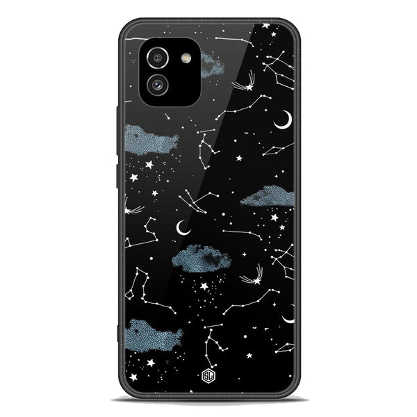 Space Series Soft Phone Case - Premium Glass Case - Design 5 - Samsung Galaxy A03