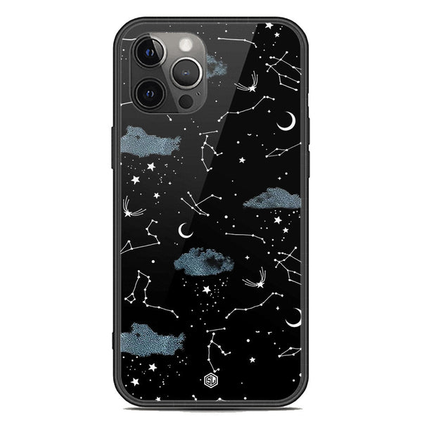 Space Series Soft Phone Case - Premium Glass Case - Design 5 - iPhone 12 Pro