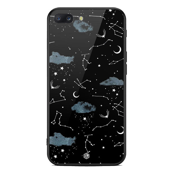 Space Series Soft Phone Case - Premium Glass Case - Design 5 - OnePlus 5