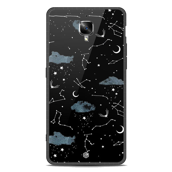 Space Series Soft Phone Case - Premium Glass Case - Design 5 - OnePlus 3T