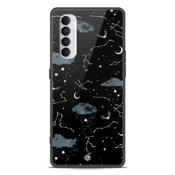 Space Series Soft Phone Case - Premium Glass Case - Design 5 - Oppo Reno 4 Pro 5G