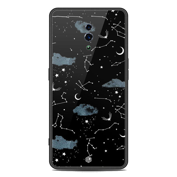 Space Series Soft Phone Case - Premium Glass Case - Design 5 - Oppo Reno