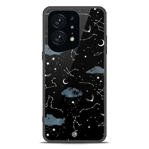 Space Series Soft Phone Case - Premium Glass Case - Design 5 - Oppo Find X5 Pro