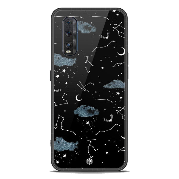 Space Series Soft Phone Case - Premium Glass Case - Design 5 - Oppo Find X2