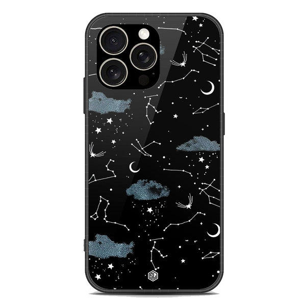 Space Series Soft Phone Case - Premium Glass Case - Design 5 - iPhone 15 Pro Max