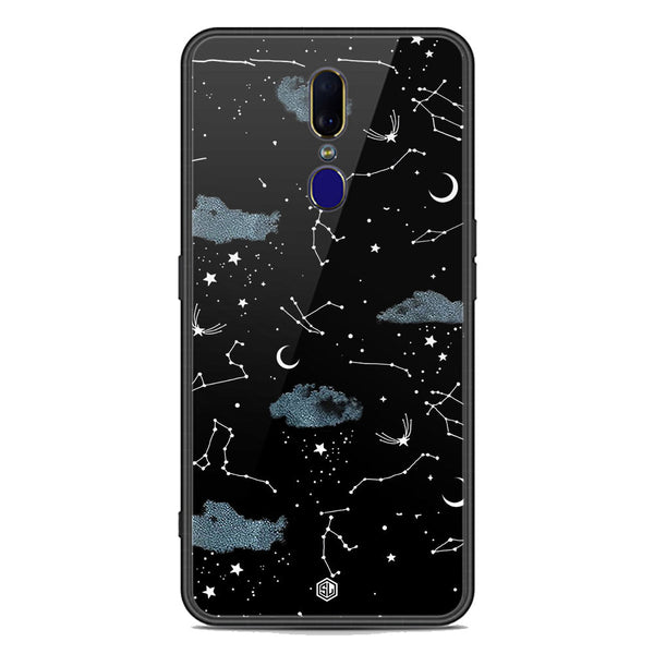 Space Series Soft Phone Case - Premium Glass Case - Design 5 - Oppo F11