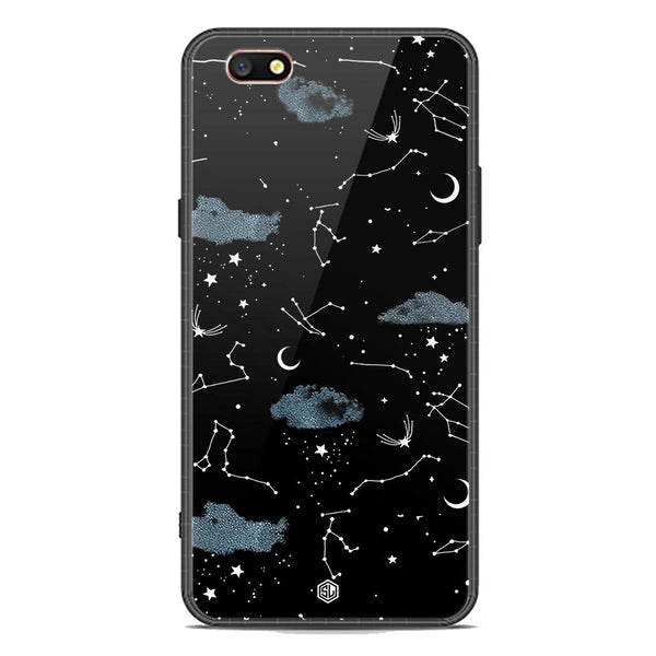 Space Series Soft Phone Case - Premium Glass Case - Design 5 - Oppo F3