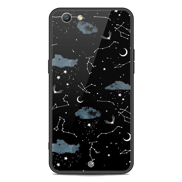 Space Series Soft Phone Case - Premium Glass Case - Design 5 - Oppo F1S