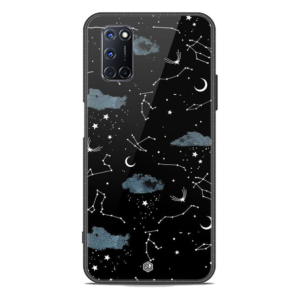 Space Series Soft Phone Case - Premium Glass Case - Design 5 - Oppo A92