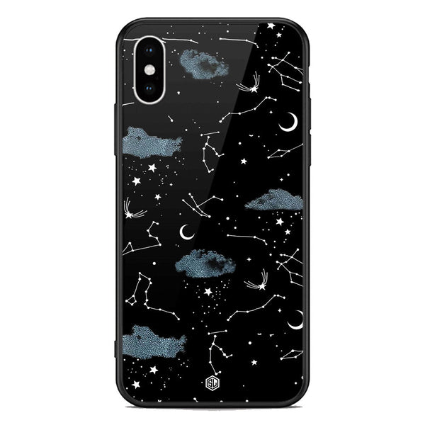 Space Series Soft Phone Case - Premium Glass Case - Design 5 - iPhone XS Max