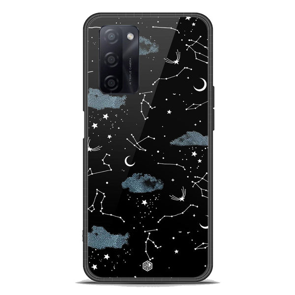 Space Series Soft Phone Case - Premium Glass Case - Design 5 - Oppo A55 5G