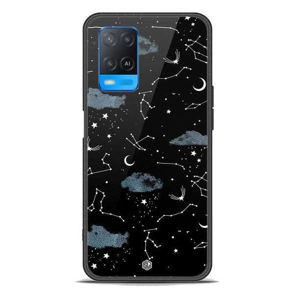Space Series Soft Phone Case - Premium Glass Case - Design 5 - Oppo A54 4G