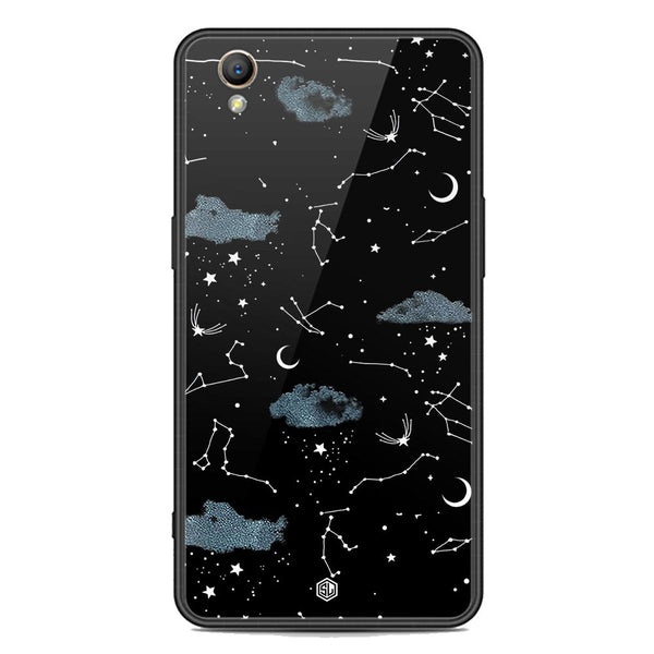 Space Series Soft Phone Case - Premium Glass Case - Design 5 - Oppo A37