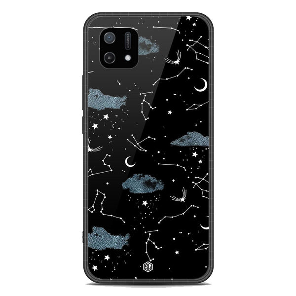 Space Series Soft Phone Case - Premium Glass Case - Design 5 - Oppo A16e
